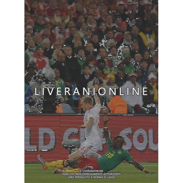 Fifa World Cup Sud Africa 2010 Match #26 Tshwane/Pretoria (Lotus Versfeld Stadium) - 19.06.2010 Camerun-Danimarca Nella Foto:emana-rommendhal /Ph.Vitez-Ag. Aldo Liverani