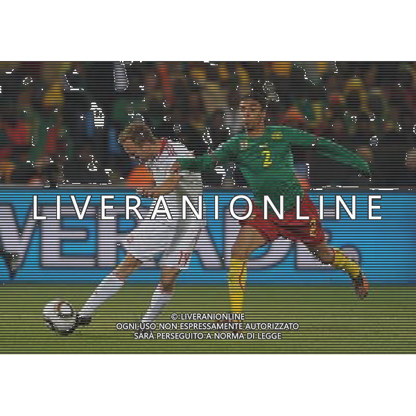 Fifa World Cup Sud Africa 2010 Match #26 Tshwane/Pretoria (Lotus Versfeld Stadium) - 19.06.2010 Camerun-Danimarca Nella Foto:occasione rommendhal /Ph.Vitez-Ag. Aldo Liverani