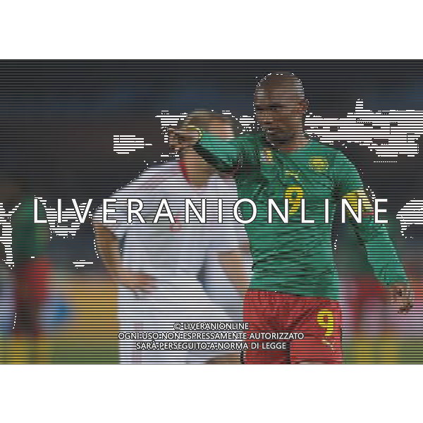 Fifa World Cup Sud Africa 2010 Match #26 Tshwane/Pretoria (Lotus Versfeld Stadium) - 19.06.2010 Camerun-Danimarca Nella Foto:eto\'o /Ph.Vitez-Ag. Aldo Liverani