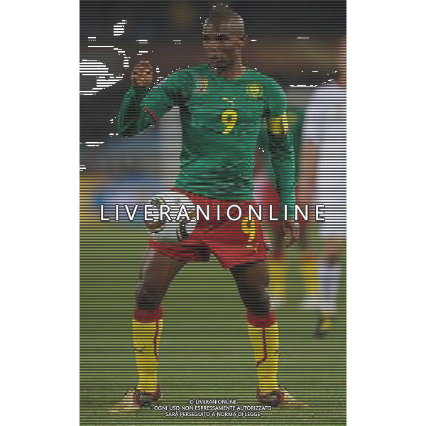 Fifa World Cup Sud Africa 2010 Match #26 Tshwane/Pretoria (Lotus Versfeld Stadium) - 19.06.2010 Camerun-Danimarca Nella Foto:eto\'o /Ph.Vitez-Ag. Aldo Liverani