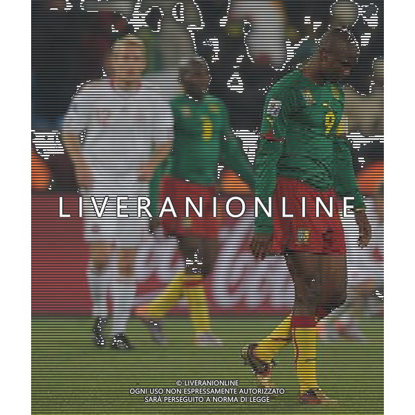 Fifa World Cup Sud Africa 2010 Match #26 Tshwane/Pretoria (Lotus Versfeld Stadium) - 19.06.2010 Camerun-Danimarca Nella Foto:delusione eto\'o /Ph.Vitez-Ag. Aldo Liverani