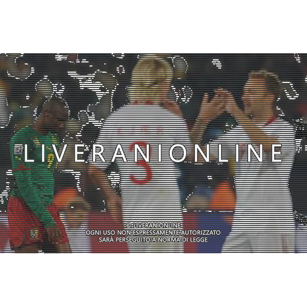 Fifa World Cup Sud Africa 2010 Match #26 Tshwane/Pretoria (Lotus Versfeld Stadium) - 19.06.2010 Camerun-Danimarca Nella Foto:delusione eto\'o /Ph.Vitez-Ag. Aldo Liverani