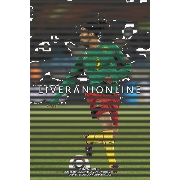 Fifa World Cup Sud Africa 2010 Match #26 Tshwane/Pretoria (Lotus Versfeld Stadium) - 19.06.2010 Camerun-Danimarca Nella Foto:Benoit ASSOU-EKOTTO /Ph.Vitez-Ag. Aldo Liverani