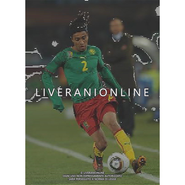 Fifa World Cup Sud Africa 2010 Match #26 Tshwane/Pretoria (Lotus Versfeld Stadium) - 19.06.2010 Camerun-Danimarca Nella Foto:Benoit ASSOU-EKOTTO /Ph.Vitez-Ag. Aldo Liverani