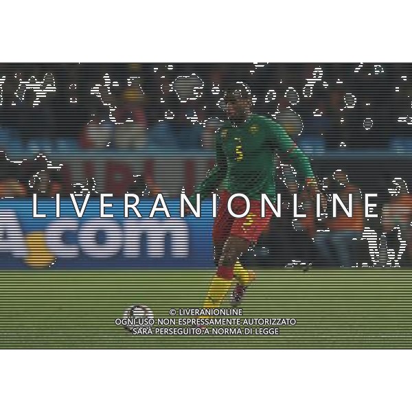 Fifa World Cup Sud Africa 2010 Match #26 Tshwane/Pretoria (Lotus Versfeld Stadium) - 19.06.2010 Camerun-Danimarca Nella Foto:Sebastien BASSONG /Ph.Vitez-Ag. Aldo Liverani