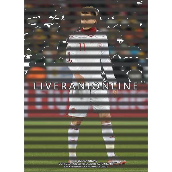 Fifa World Cup Sud Africa 2010 Match #26 Tshwane/Pretoria (Lotus Versfeld Stadium) - 19.06.2010 Camerun-Danimarca Nella Foto:Nicklas BENDTNER /Ph.Vitez-Ag. Aldo Liverani