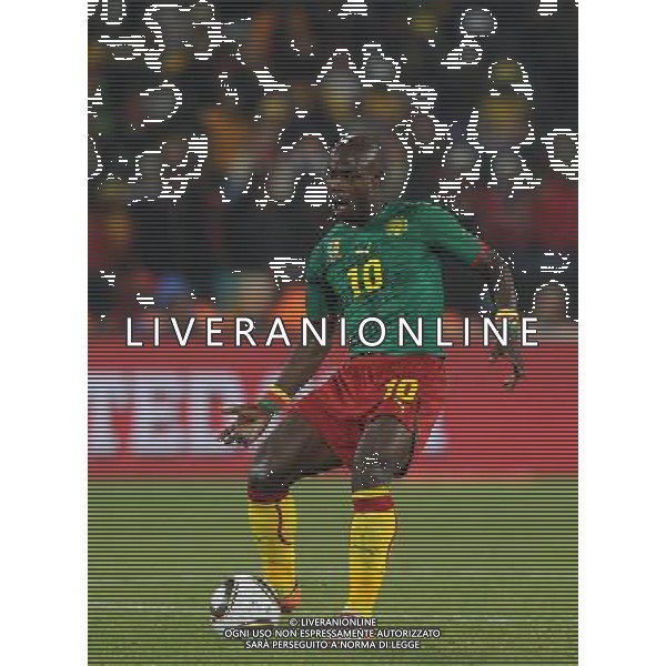 Fifa World Cup Sud Africa 2010 Match #26 Tshwane/Pretoria (Lotus Versfeld Stadium) - 19.06.2010 Camerun-Danimarca Nella Foto:Achille EMANA /Ph.Vitez-Ag. Aldo Liverani