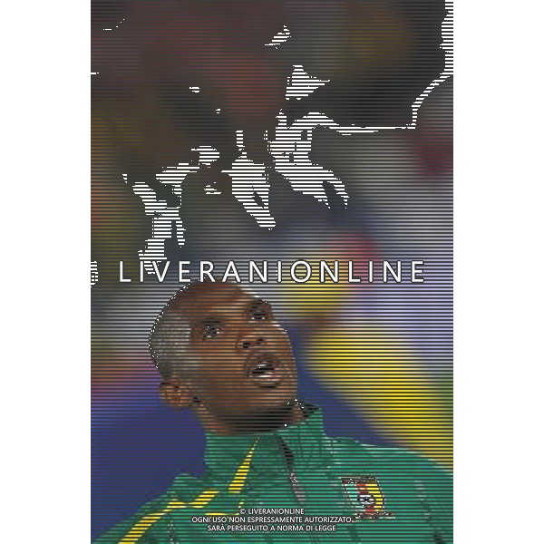 Fifa World Cup Sud Africa 2010 Match #26 Tshwane/Pretoria (Lotus Versfeld Stadium) - 19.06.2010 Camerun-Danimarca Nella Foto:Samuel ETO\'O /Ph.Vitez-Ag. Aldo Liverani