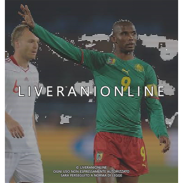 Fifa World Cup Sud Africa 2010 Match #26 Tshwane/Pretoria (Lotus Versfeld Stadium) - 19.06.2010 Camerun-Danimarca Nella Foto:Samuel ETO\'O /Ph.Vitez-Ag. Aldo Liverani