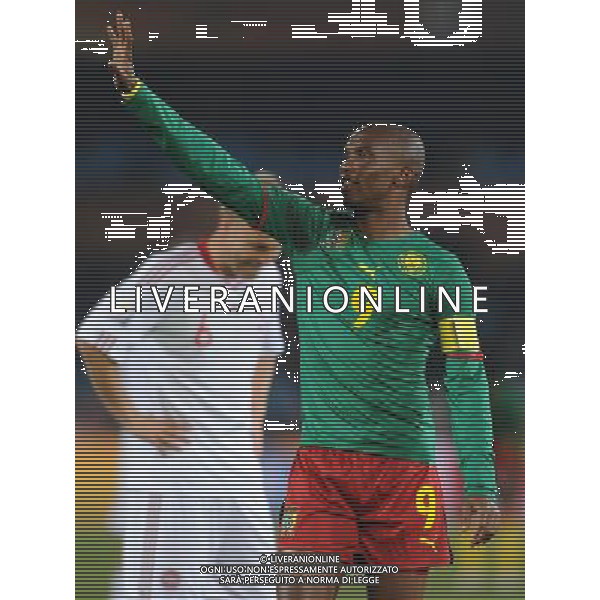 Fifa World Cup Sud Africa 2010 Match #26 Tshwane/Pretoria (Lotus Versfeld Stadium) - 19.06.2010 Camerun-Danimarca Nella Foto:Samuel ETO\'O /Ph.Vitez-Ag. Aldo Liverani