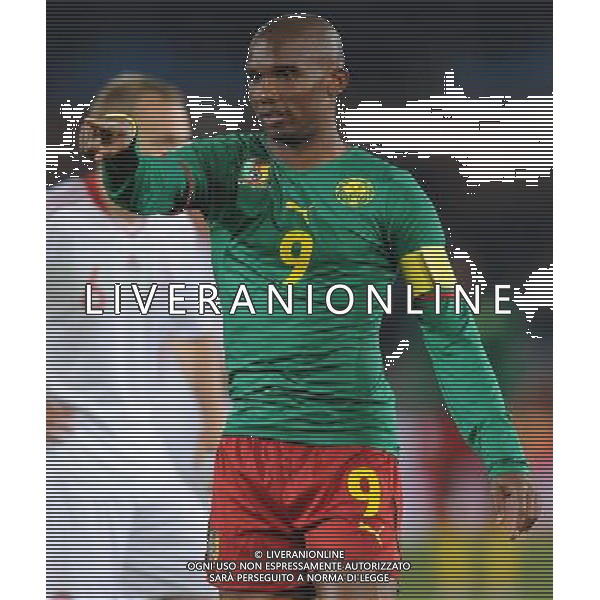 Fifa World Cup Sud Africa 2010 Match #26 Tshwane/Pretoria (Lotus Versfeld Stadium) - 19.06.2010 Camerun-Danimarca Nella Foto:Samuel ETO\'O /Ph.Vitez-Ag. Aldo Liverani