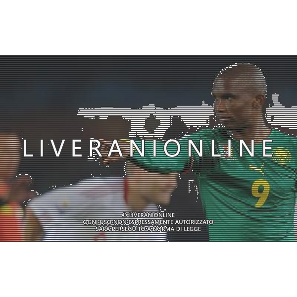 Fifa World Cup Sud Africa 2010 Match #26 Tshwane/Pretoria (Lotus Versfeld Stadium) - 19.06.2010 Camerun-Danimarca Nella Foto:Samuel ETO\'O /Ph.Vitez-Ag. Aldo Liverani