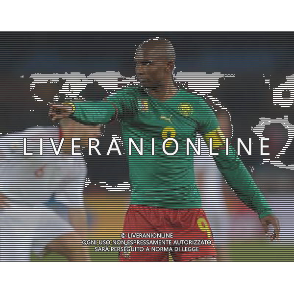 Fifa World Cup Sud Africa 2010 Match #26 Tshwane/Pretoria (Lotus Versfeld Stadium) - 19.06.2010 Camerun-Danimarca Nella Foto:Samuel ETO\'O /Ph.Vitez-Ag. Aldo Liverani