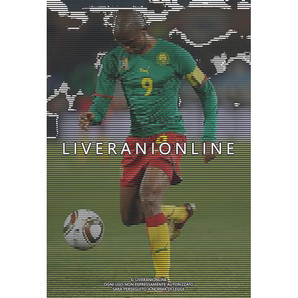 Fifa World Cup Sud Africa 2010 Match #26 Tshwane/Pretoria (Lotus Versfeld Stadium) - 19.06.2010 Camerun-Danimarca Nella Foto:Samuel ETO\'O /Ph.Vitez-Ag. Aldo Liverani