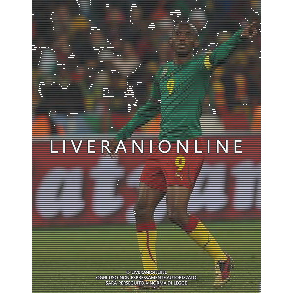 Fifa World Cup Sud Africa 2010 Match #26 Tshwane/Pretoria (Lotus Versfeld Stadium) - 19.06.2010 Camerun-Danimarca Nella Foto:Samuel ETO\'O /Ph.Vitez-Ag. Aldo Liverani