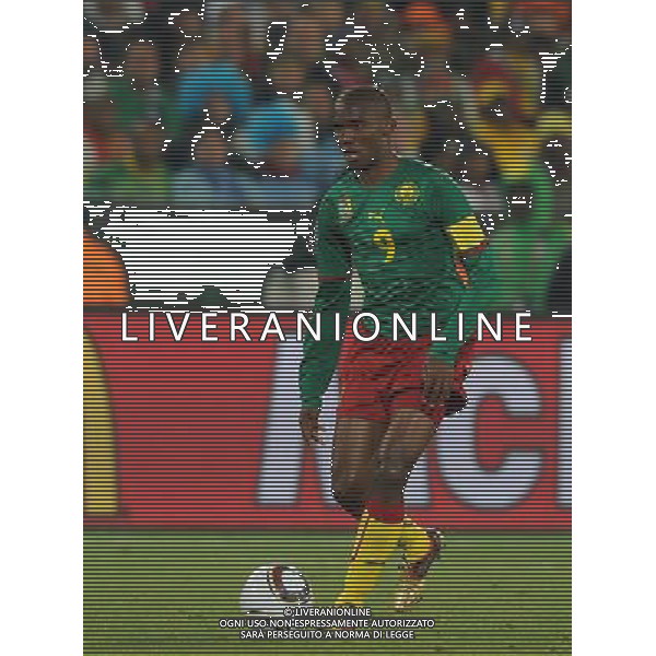 Fifa World Cup Sud Africa 2010 Match #26 Tshwane/Pretoria (Lotus Versfeld Stadium) - 19.06.2010 Camerun-Danimarca Nella Foto:Samuel ETO\'O /Ph.Vitez-Ag. Aldo Liverani