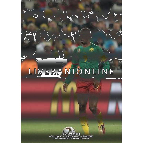 Fifa World Cup Sud Africa 2010 Match #26 Tshwane/Pretoria (Lotus Versfeld Stadium) - 19.06.2010 Camerun-Danimarca Nella Foto:Samuel ETO\'O /Ph.Vitez-Ag. Aldo Liverani