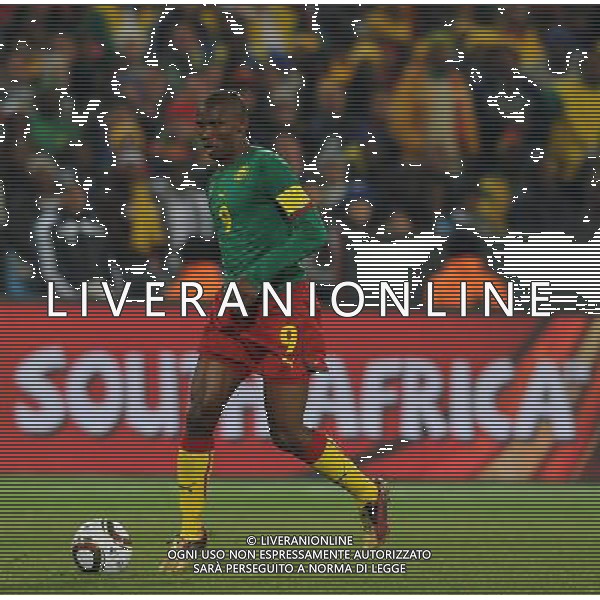 Fifa World Cup Sud Africa 2010 Match #26 Tshwane/Pretoria (Lotus Versfeld Stadium) - 19.06.2010 Camerun-Danimarca Nella Foto:Samuel ETO\'O /Ph.Vitez-Ag. Aldo Liverani