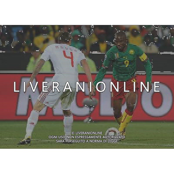Fifa World Cup Sud Africa 2010 Match #26 Tshwane/Pretoria (Lotus Versfeld Stadium) - 19.06.2010 Camerun-Danimarca Nella Foto:Samuel ETO\'O /Ph.Vitez-Ag. Aldo Liverani