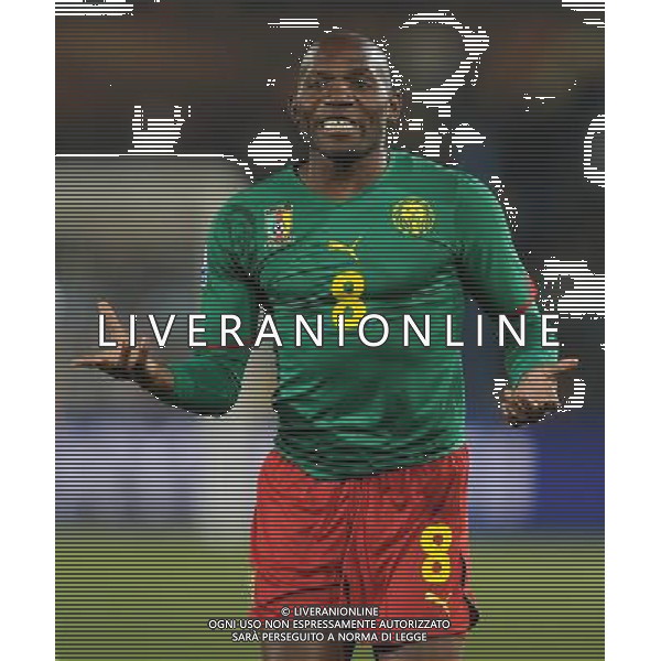 Fifa World Cup Sud Africa 2010 Match #26 Tshwane/Pretoria (Lotus Versfeld Stadium) - 19.06.2010 Camerun-Danimarca Nella Foto:GEREMI /Ph.Vitez-Ag. Aldo Liverani