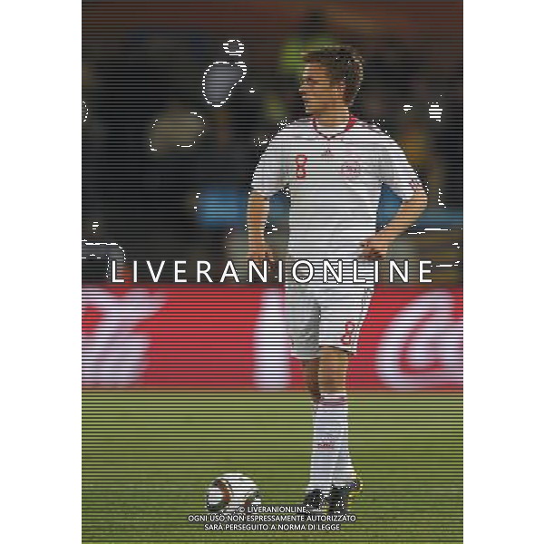 Fifa World Cup Sud Africa 2010 Match #26 Tshwane/Pretoria (Lotus Versfeld Stadium) - 19.06.2010 Camerun-Danimarca Nella Foto:Jesper GRONKJAER /Ph.Vitez-Ag. Aldo Liverani