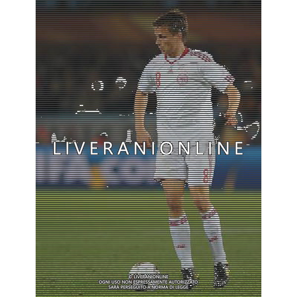 Fifa World Cup Sud Africa 2010 Match #26 Tshwane/Pretoria (Lotus Versfeld Stadium) - 19.06.2010 Camerun-Danimarca Nella Foto:Jesper GRONKJAER /Ph.Vitez-Ag. Aldo Liverani