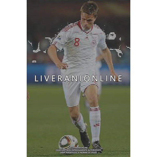 Fifa World Cup Sud Africa 2010 Match #26 Tshwane/Pretoria (Lotus Versfeld Stadium) - 19.06.2010 Camerun-Danimarca Nella Foto:Jesper GRONKJAER /Ph.Vitez-Ag. Aldo Liverani