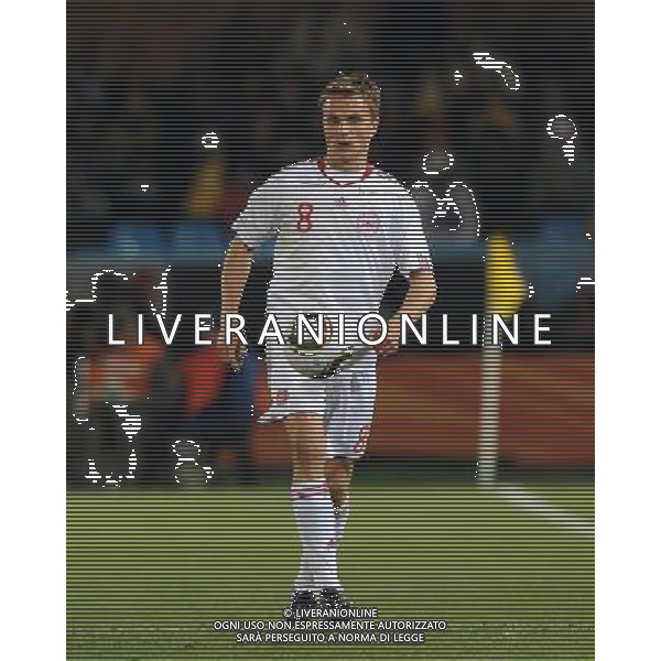 Fifa World Cup Sud Africa 2010 Match #26 Tshwane/Pretoria (Lotus Versfeld Stadium) - 19.06.2010 Camerun-Danimarca Nella Foto:Jesper GRONKJAER /Ph.Vitez-Ag. Aldo Liverani