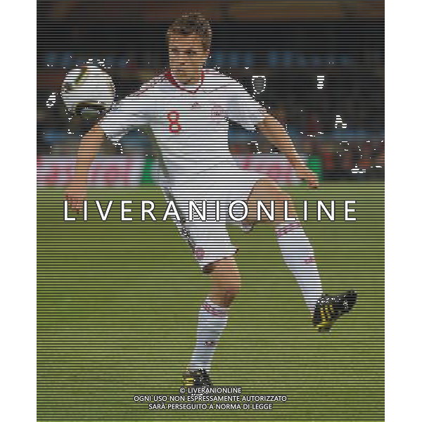 Fifa World Cup Sud Africa 2010 Match #26 Tshwane/Pretoria (Lotus Versfeld Stadium) - 19.06.2010 Camerun-Danimarca Nella Foto:Jesper GRONKJAER /Ph.Vitez-Ag. Aldo Liverani