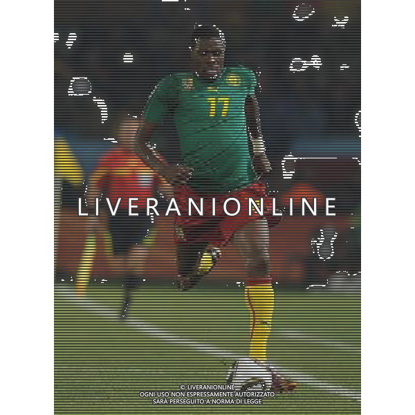 Fifa World Cup Sud Africa 2010 Match #26 Tshwane/Pretoria (Lotus Versfeld Stadium) - 19.06.2010 Camerun-Danimarca Nella Foto:Mohamadou IDRISSOU /Ph.Vitez-Ag. Aldo Liverani