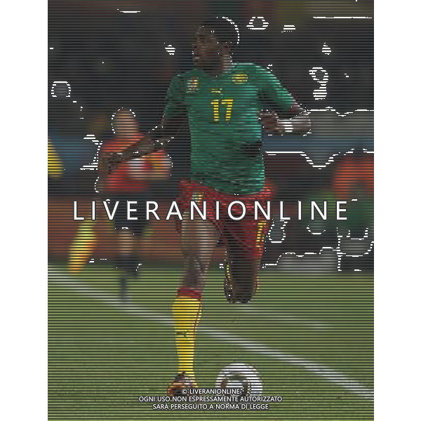 Fifa World Cup Sud Africa 2010 Match #26 Tshwane/Pretoria (Lotus Versfeld Stadium) - 19.06.2010 Camerun-Danimarca Nella Foto:Mohamadou IDRISSOU /Ph.Vitez-Ag. Aldo Liverani