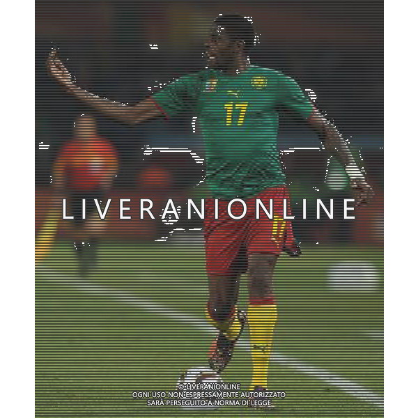 Fifa World Cup Sud Africa 2010 Match #26 Tshwane/Pretoria (Lotus Versfeld Stadium) - 19.06.2010 Camerun-Danimarca Nella Foto:Mohamadou IDRISSOU /Ph.Vitez-Ag. Aldo Liverani