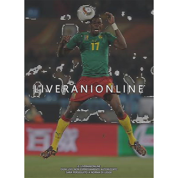 Fifa World Cup Sud Africa 2010 Match #26 Tshwane/Pretoria (Lotus Versfeld Stadium) - 19.06.2010 Camerun-Danimarca Nella Foto:Mohamadou IDRISSOU /Ph.Vitez-Ag. Aldo Liverani