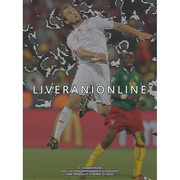 Fifa World Cup Sud Africa 2010 Match #26 Tshwane/Pretoria (Lotus Versfeld Stadium) - 19.06.2010 Camerun-Danimarca Nella Foto:Daniel JENSEN /Ph.Vitez-Ag. Aldo Liverani