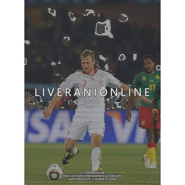 Fifa World Cup Sud Africa 2010 Match #26 Tshwane/Pretoria (Lotus Versfeld Stadium) - 19.06.2010 Camerun-Danimarca Nella Foto:Daniel JENSEN /Ph.Vitez-Ag. Aldo Liverani