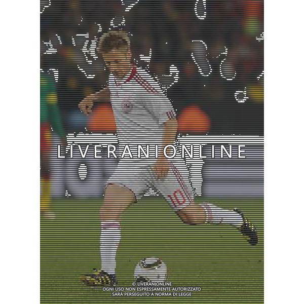 Fifa World Cup Sud Africa 2010 Match #26 Tshwane/Pretoria (Lotus Versfeld Stadium) - 19.06.2010 Camerun-Danimarca Nella Foto:Martin JORGENSEN /Ph.Vitez-Ag. Aldo Liverani