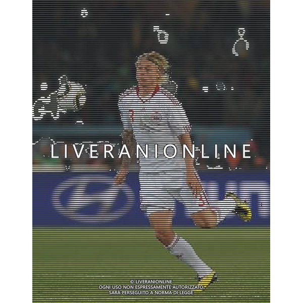 Fifa World Cup Sud Africa 2010 Match #26 Tshwane/Pretoria (Lotus Versfeld Stadium) - 19.06.2010 Camerun-Danimarca Nella Foto:Simon KJAER /Ph.Vitez-Ag. Aldo Liverani