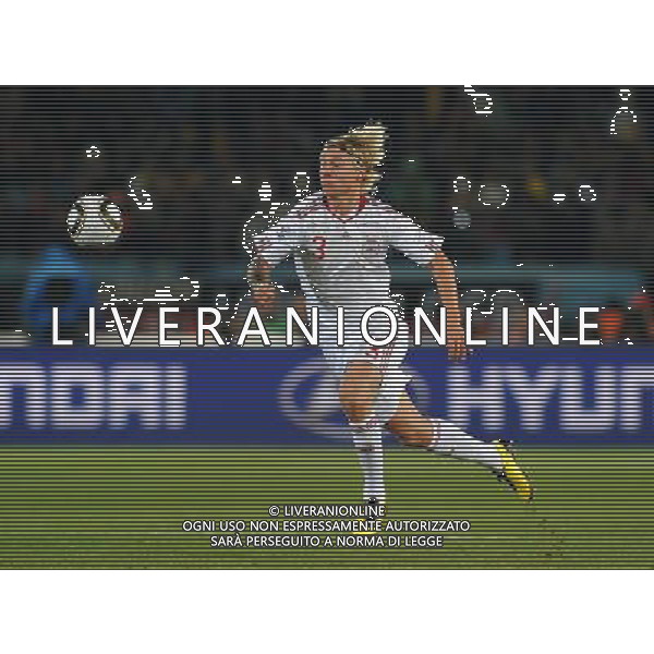 Fifa World Cup Sud Africa 2010 Match #26 Tshwane/Pretoria (Lotus Versfeld Stadium) - 19.06.2010 Camerun-Danimarca Nella Foto:Simon KJAER /Ph.Vitez-Ag. Aldo Liverani