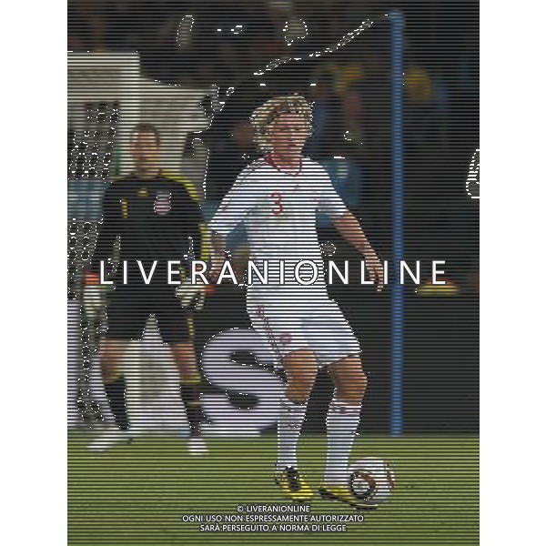 Fifa World Cup Sud Africa 2010 Match #26 Tshwane/Pretoria (Lotus Versfeld Stadium) - 19.06.2010 Camerun-Danimarca Nella Foto:Simon KJAER /Ph.Vitez-Ag. Aldo Liverani