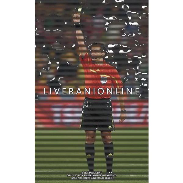 Fifa World Cup Sud Africa 2010 Match #26 Tshwane/Pretoria (Lotus Versfeld Stadium) - 19.06.2010 Camerun-Danimarca Nella Foto:Jorge LARRIONDA /Ph.Vitez-Ag. Aldo Liverani