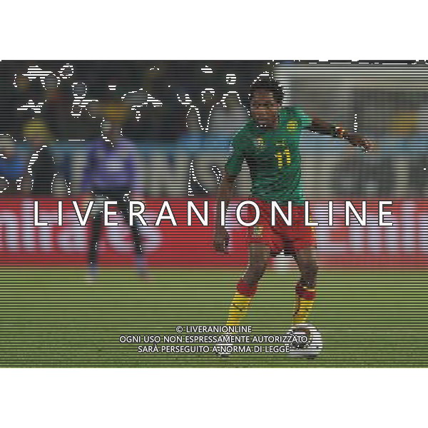 Fifa World Cup Sud Africa 2010 Match #26 Tshwane/Pretoria (Lotus Versfeld Stadium) - 19.06.2010 Camerun-Danimarca Nella Foto:Jean MAKOUN /Ph.Vitez-Ag. Aldo Liverani