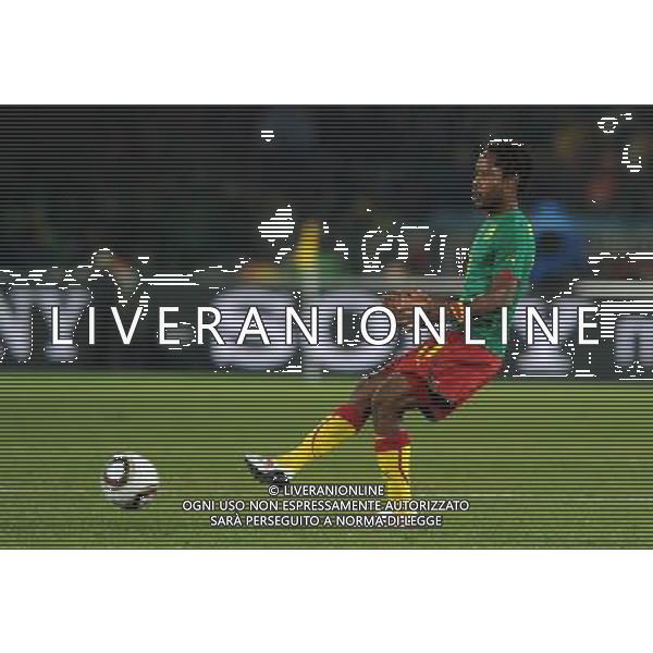 Fifa World Cup Sud Africa 2010 Match #26 Tshwane/Pretoria (Lotus Versfeld Stadium) - 19.06.2010 Camerun-Danimarca Nella Foto:Jean MAKOUN /Ph.Vitez-Ag. Aldo Liverani