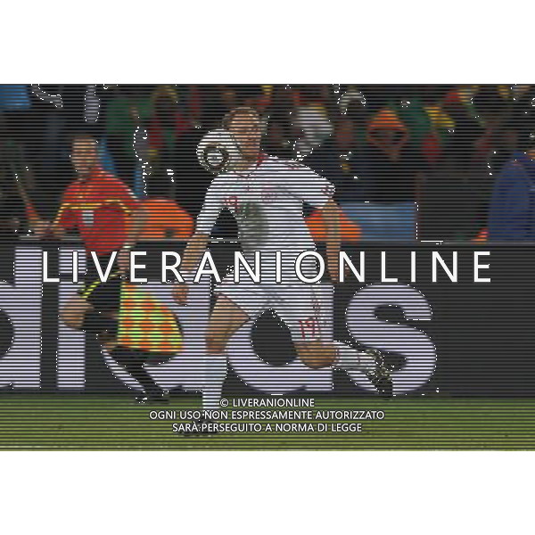 Fifa World Cup Sud Africa 2010 Match #26 Tshwane/Pretoria (Lotus Versfeld Stadium) - 19.06.2010 Camerun-Danimarca Nella Foto:Dennis ROMMEDAHL /Ph.Vitez-Ag. Aldo Liverani