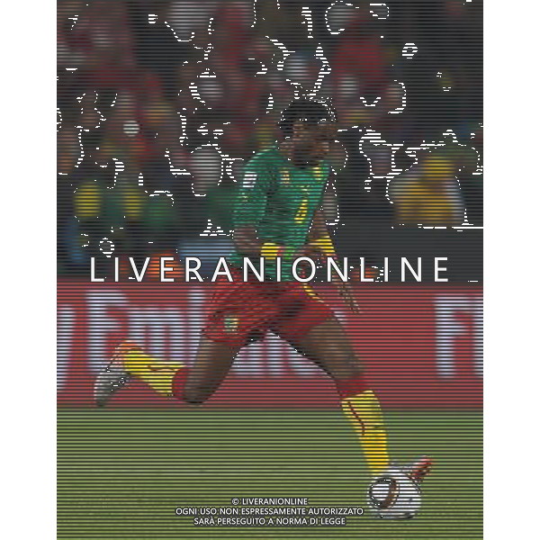 Fifa World Cup Sud Africa 2010 Match #26 Tshwane/Pretoria (Lotus Versfeld Stadium) - 19.06.2010 Camerun-Danimarca Nella Foto:Alexandre SONG /Ph.Vitez-Ag. Aldo Liverani