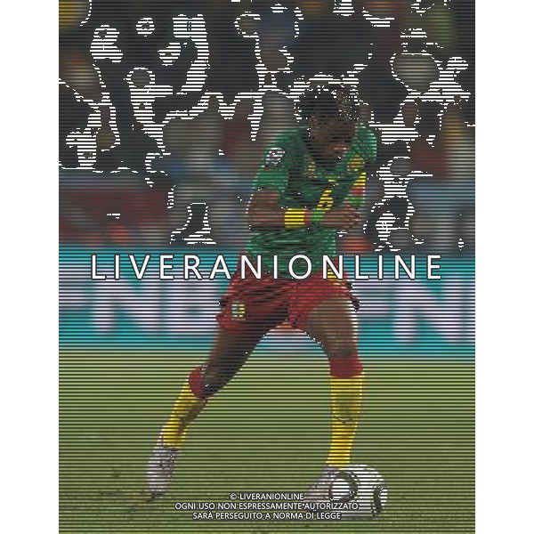 Fifa World Cup Sud Africa 2010 Match #26 Tshwane/Pretoria (Lotus Versfeld Stadium) - 19.06.2010 Camerun-Danimarca Nella Foto:Alexandre SONG /Ph.Vitez-Ag. Aldo Liverani