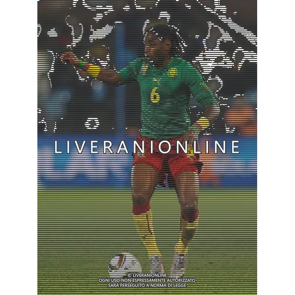 Fifa World Cup Sud Africa 2010 Match #26 Tshwane/Pretoria (Lotus Versfeld Stadium) - 19.06.2010 Camerun-Danimarca Nella Foto:Alexandre SONG /Ph.Vitez-Ag. Aldo Liverani