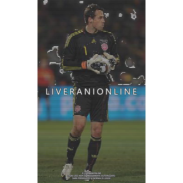 Fifa World Cup Sud Africa 2010 Match #26 Tshwane/Pretoria (Lotus Versfeld Stadium) - 19.06.2010 Camerun-Danimarca Nella Foto:Thomas SORENSEN /Ph.Vitez-Ag. Aldo Liverani