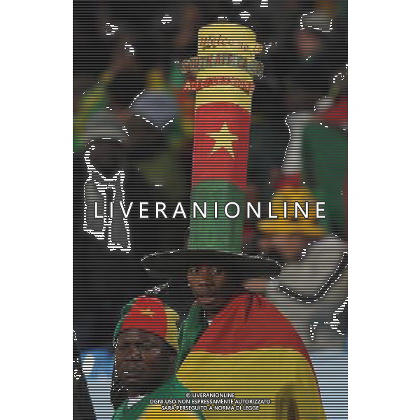 Fifa World Cup Sud Africa 2010 Match #26 Tshwane/Pretoria (Lotus Versfeld Stadium) - 19.06.2010 Camerun-Danimarca Nella Foto:Tifosi /Ph.Vitez-Ag. Aldo Liverani