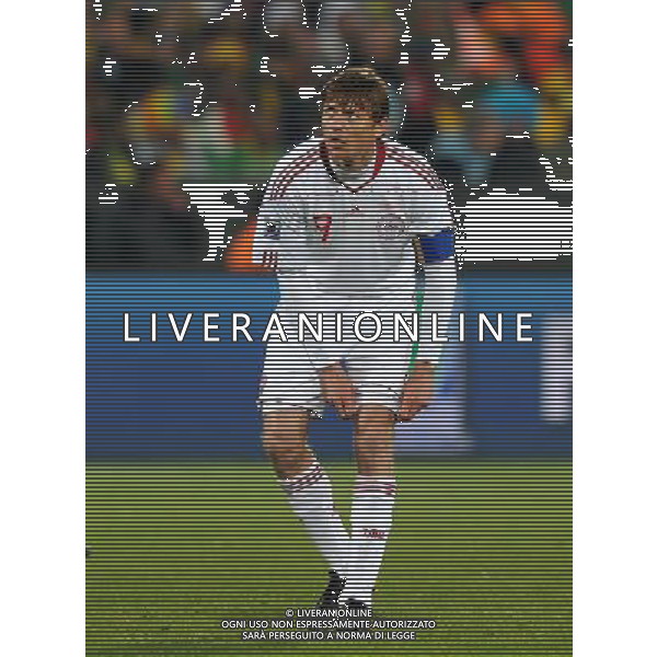 Fifa World Cup Sud Africa 2010 Match #26 Tshwane/Pretoria (Lotus Versfeld Stadium) - 19.06.2010 Camerun-Danimarca Nella Foto:Jon Dahl TOMASSON /Ph.Vitez-Ag. Aldo Liverani