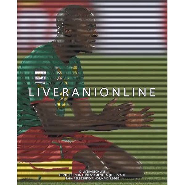 Fifa World Cup Sud Africa 2010 Match #26 Tshwane/Pretoria (Lotus Versfeld Stadium) - 19.06.2010 Camerun-Danimarca Nella Foto:Pierre WEBO /Ph.Vitez-Ag. Aldo Liverani